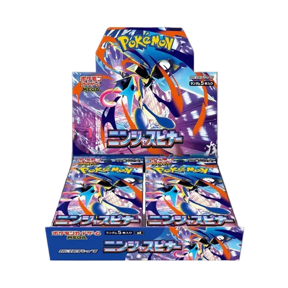 Pokemon Mega Evolution M4 - Ninja Spinner – Booster Pack Box (P5/B30) - EclypseTCG